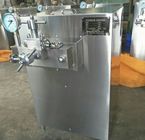 China Máquina de alta presión de dos fases del homogeneizador para la cadena de producción del helado compañía