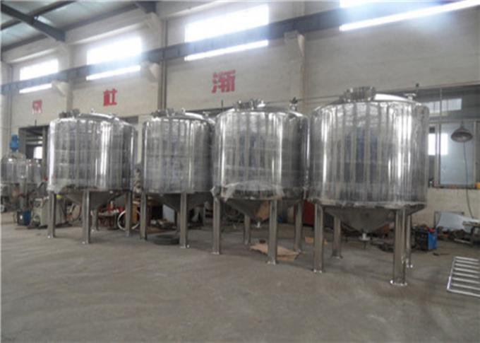 Depósitos de fermentación grandes grandes del acero inoxidable 500L - capacidad 5000L para la industria alimentaria