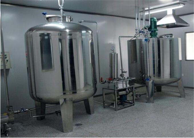 Calefacción de vapor de mezcla sanitaria de los tanques del acero inoxidable/calefacción eléctrica para el jugo