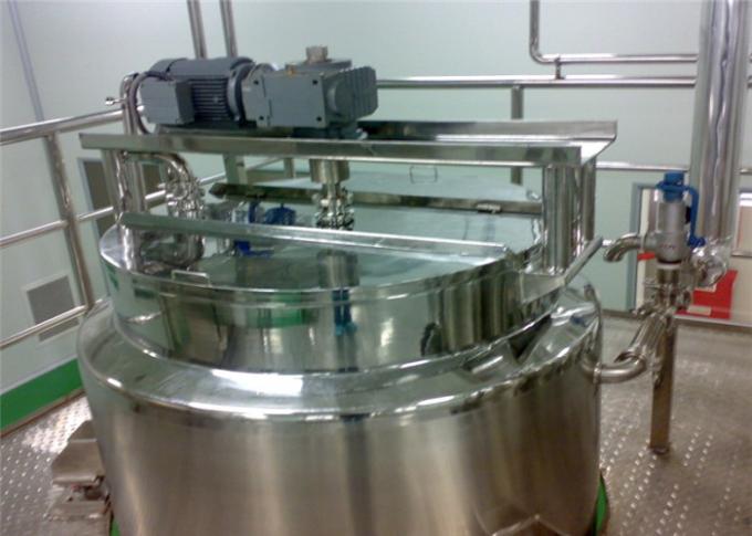 Calefacción de vapor de mezcla sanitaria de los tanques del acero inoxidable/calefacción eléctrica para el jugo