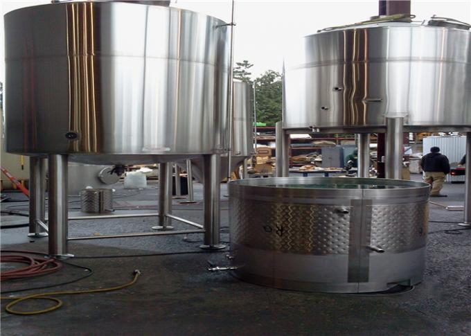 Depósitos de fermentación de mezcla profesionales de los SS de la categoría alimenticia de los tanques del acero inoxidable