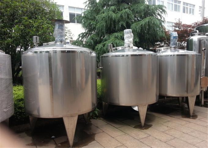 Calefacción de vapor de mezcla del tanque de la leche de 20000 litros/calefacción eléctrica para la industria de las bebidas