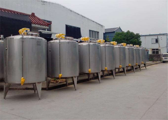 Calefacción de vapor de mezcla del tanque de la leche de 20000 litros/calefacción eléctrica para la industria de las bebidas