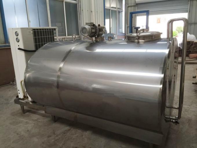 el tanque de enfriamiento de refrigeración de la leche del acero inoxidable 5000L para la granja de la leche