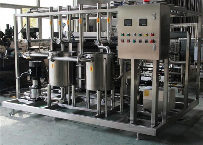 Fácil instale el esterilizador de la placa del UHT del equipo de la pasterización de la lechería con la pantalla del PLC