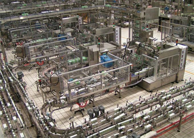 Pequeña cadena de producción de leche línea plástica de la producción de mantequilla de la botella del cristal de botellas