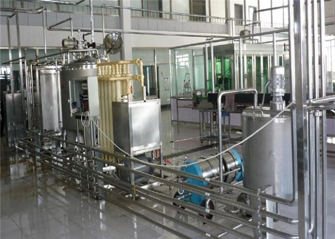 Cadena de producción automática completa del yogur capacidad de 500L 1000L 2000L 3000L 4000L