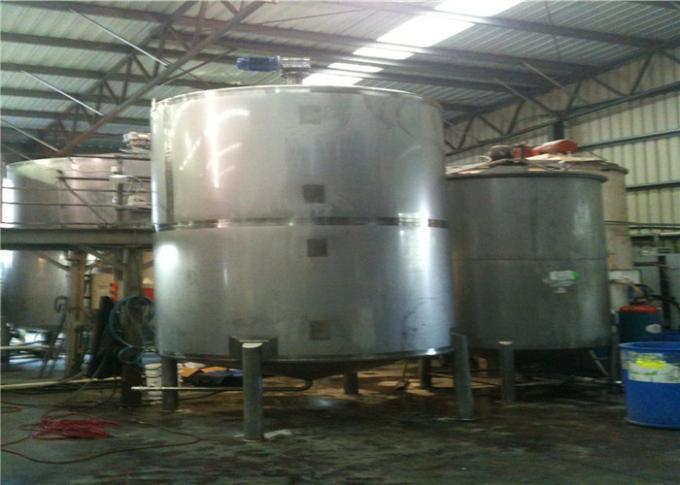Depósitos de fermentación del acero inoxidable de la categoría alimenticia, SS que mezclan el tanque para la bebida