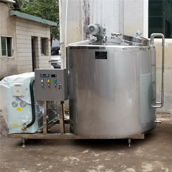 Refrigerador de refrigeración de la cuba de almacenamiento del tanque del pequeño de vaca del acero inoxidable yogur de la leche