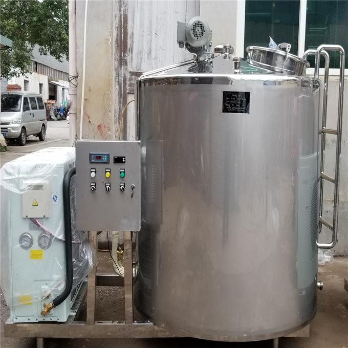 Refrigerador de refrigeración de la cuba de almacenamiento del tanque del pequeño de vaca del acero inoxidable yogur de la leche