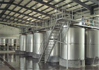 China 100L - los tanques de mezcla sanitarios del zumo de manzana del acero inoxidable de los tanques de la capacidad 8000L compañía