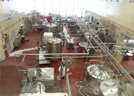 Cadena de producción del yogur de la serie de KQ UHT de grasa natural bajo en grasa 500L 1000L del equipo