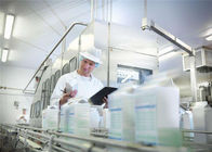 Cadena de producción profesional del yogur material sanitario 304/316 del acero inoxidable de KQ-1000L