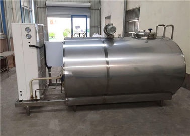 China cuba vertical cruda fresca aséptica de la leche del tanque del enfriamiento de la leche 2000L para la granja fábrica