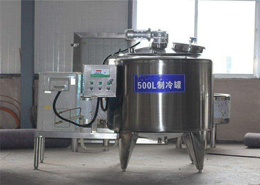 China 2000 - material del acero inoxidable del tanque del enfriamiento de la leche 6000L con el compresor de aire fábrica