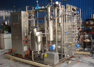 China Tipo tubular de la máquina automática de la uperización para el líquido del jugo de la leche fábrica