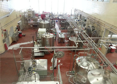 China Cadena de producción del yogur de la serie de KQ UHT de grasa natural bajo en grasa 500L 1000L del equipo fábrica