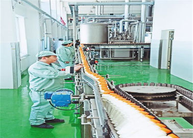China Cadena de producción automática completa del yogur capacidad de 500L 1000L 2000L 3000L 4000L fábrica