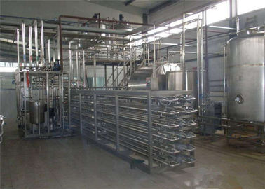 China Línea de transformación del zumo de 304 del acero inoxidable de la lechería de la leche del tratamiento equipos/de fruta fábrica
