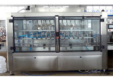 China Máquina de rellenar de la bebida plástica de la botella completamente automática para el embalaje puro del agua fábrica