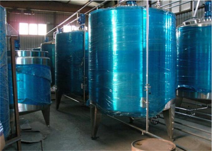100L - los tanques de mezcla sanitarios del zumo de manzana del acero inoxidable de los tanques de la capacidad 8000L