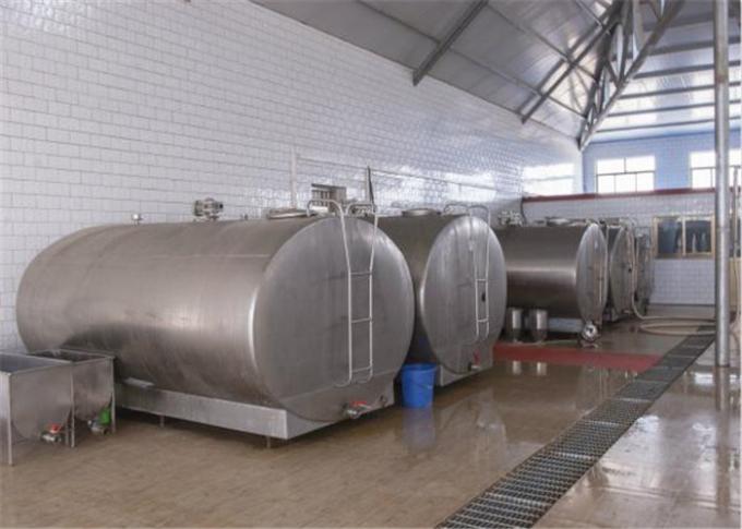 2000 - material del acero inoxidable del tanque del enfriamiento de la leche 6000L con el compresor de aire