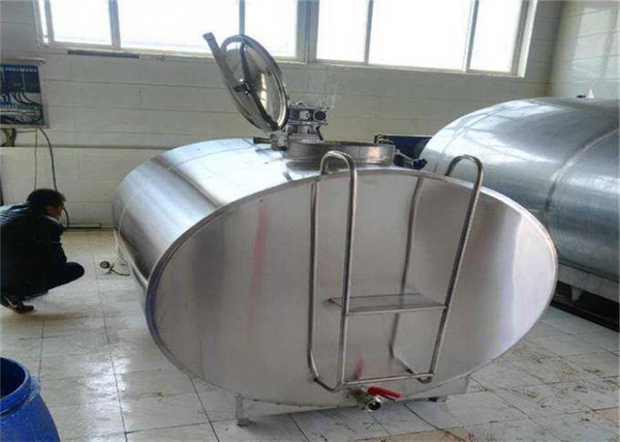 Fácil actúe el depósito de leche del tanque/SS del enfriamiento de la leche con el compresor de aire de Copeland