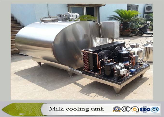 El tanque del enfriamiento de la leche del alto rendimiento con el estándar eléctrico de Europa de la caja de control