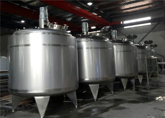 El tanque de mezcla del jugo del depósito de fermentación del vino del acero inoxidable 316 304 para la industria de las bebidas