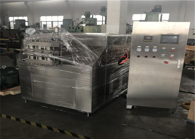 homogeneizador de alta presión del pistón 15000L cuatro para el certificado del CE de la fábrica de la lechería