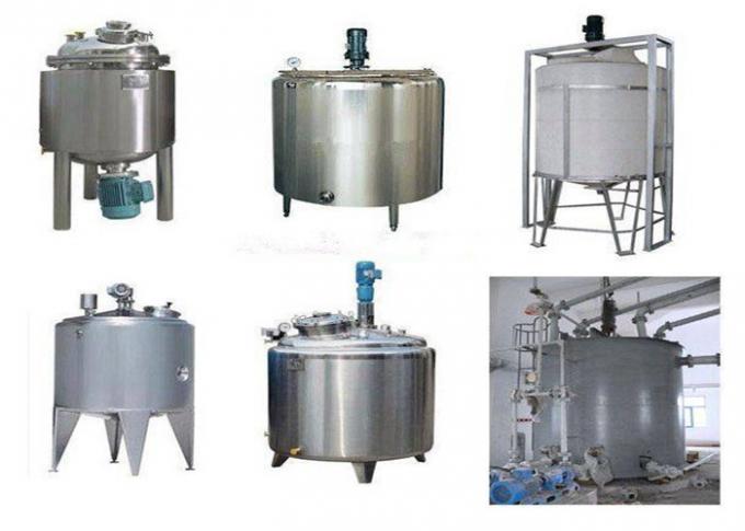 El tanque de mezcla líquido industrial/el tanque de mezcla del mezclador para la producción de leche